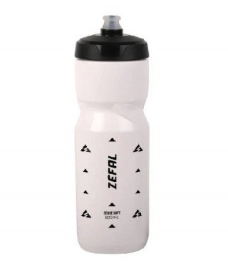 Bidon bicicleta Zefal Sense Soft 80 800ml - negru/transparent