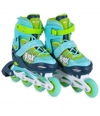 Role reglabile pentru copii BYOX Rolox Blue (Marime M 34-37)