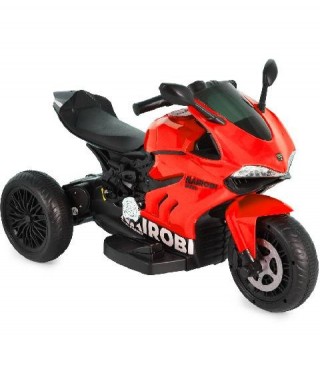 Motocicleta electrica pentru copii Nairobi rosie
