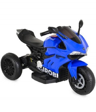 Motocicleta electrica pentru copii Nairobi albastra