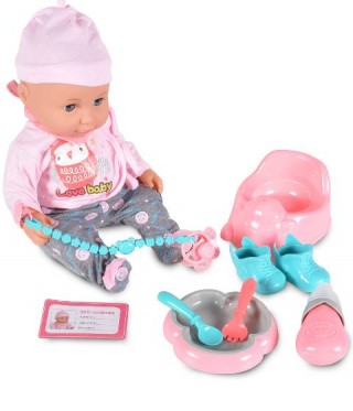Papusa baietel Tutu Love cu 10 sunete si accesorii