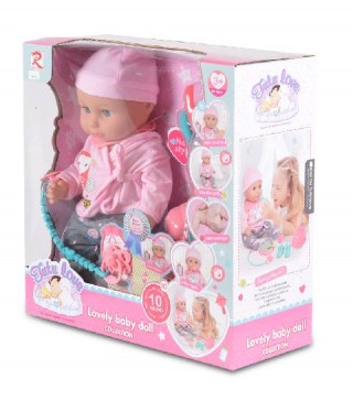 Papusa baietel Tutu Love cu 10 sunete si accesorii