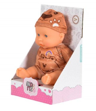 Papusa bebelus cu costumas maro