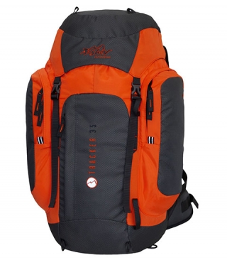 Rucsac drumetie TASHEV Tracker 35 gri/portocaliu