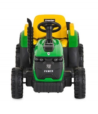 Tractor electric pentru copii Terron verde (12V) cu remorca si telecomanda