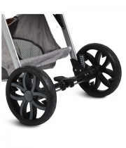 Carucior copii 2 in 1 CANGAROO Alma gri deschis