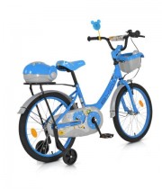 Bicicleta pentru baieti 20 inch cu roti ajutatoare