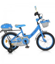 Bicicleta pentru baieti 16 inch cu roti ajutatoare