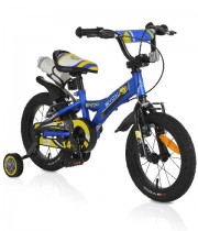 Bicicleta copii 14 inch cu roti ajutatoare Rapid 