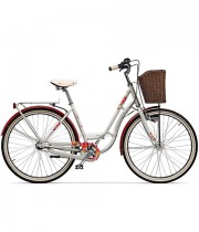 Bicicleta dama CROSS PICNIC City - bej