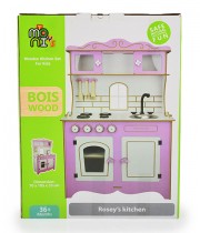 Bucatarie din lemn pentru copii Moni Toys Rosey