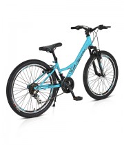 Bicicleta copii 24 BYOX PRINCESS turcoaz