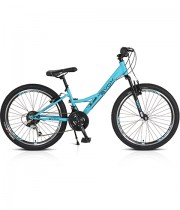 Bicicleta copii 24 BYOX PRINCESS turcoaz