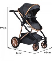 Carucior combinat 2in1 Moni MIDAS 