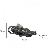 Carucior sport pliabil MONI Buggy kaki