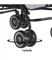 Carucior sport pliabil tip umbrela MONI Jerry gri