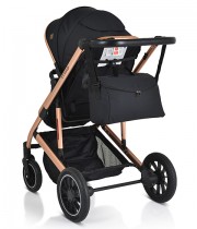 Carucior transformabil MONI Thira negru