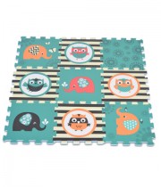 Covor puzzle din spuma Elephant & Owl