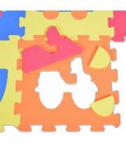 Covoras de joaca puzzle cu vehicule Moni Toys