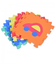 Covoras de joaca puzzle cu vehicule Moni Toys
