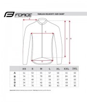 Jacheta ciclism FORCE LS X70 Windster - negru