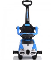 Masinuta de impins cu maner MONI Rider 208 - blue