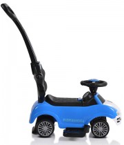 Masinuta de impins cu maner MONI Rider 208 - blue