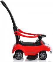 Masinuta de impins cu maner MONI Rider 208 - rosu