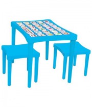 Masuta cu 2 taburete PILSAN 03493 albastru