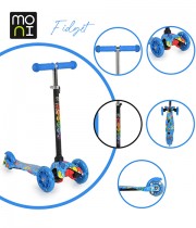 Trotineta copii MONI Fidget albastru