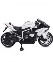 Motocicleta electrica copii MONI NINJA DUO alb
