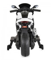 Motocicleta electrica copii cu 2 roti ajutatoare 