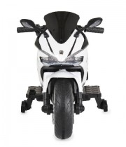 Motocicleta electrica copii cu 2 roti ajutatoare 