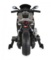 Motocicleta electrica copii cu 2 roti ajutatoare 