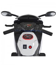 Motocicleta electrica copii Hurricane MDX-618 alb