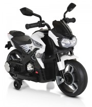 Motocicleta electrica copii MONI Houston 1188F alb