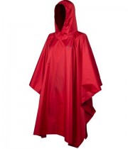 Pelerina de ploaie poncho TREKMATES Tour - rosu