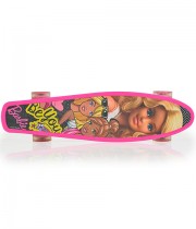 Pennyboard cu roti luminoase Disney Barbie 