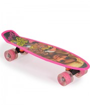 Pennyboard cu roti luminoase Disney Barbie 