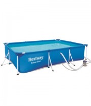 Piscina cu cadru metalic si pompa Bestway 