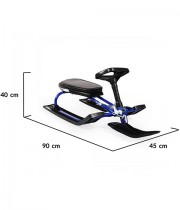Sanie bob copii Snowy - albastru