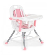 Scaun de masa 3in1 pentru copii MONI Amaretti roz