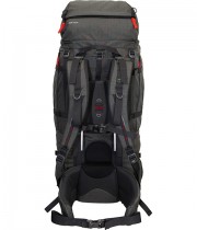 Rucsac munte TASHEV Mount 80+15 gri/rosu