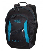 Rucsac drumetie TASHEV Eagle 25 negru/turcoaz