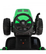 Tractor electric cu remorca Dallas verde