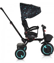 Tricicleta cu maner BYOX Orion albastru
