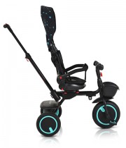 Tricicleta cu maner parental BYOX Orion albastru