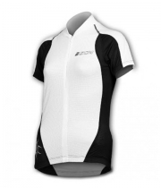 Tricou ciclism dama WD22 - alb