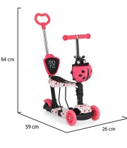 Trotineta copii MONI Lollipop rosu