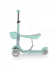  Trotineta copii cu lumin MONI Bubblegum verde